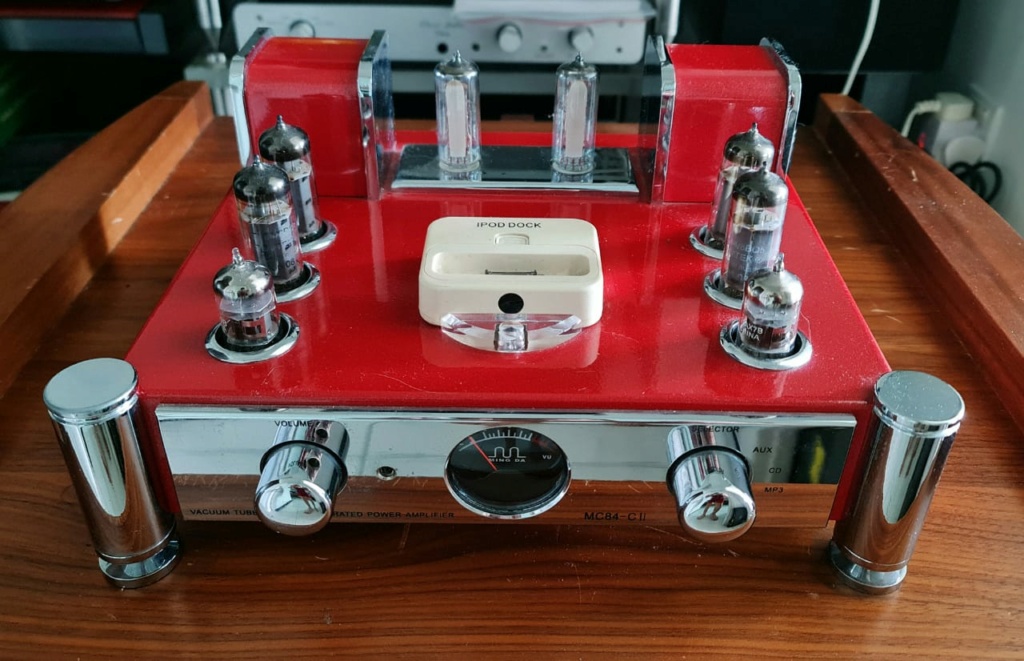 MeiXing MingDa MC84-CII Push-pull EL84 Tube Integrated Amplifier Mingda24