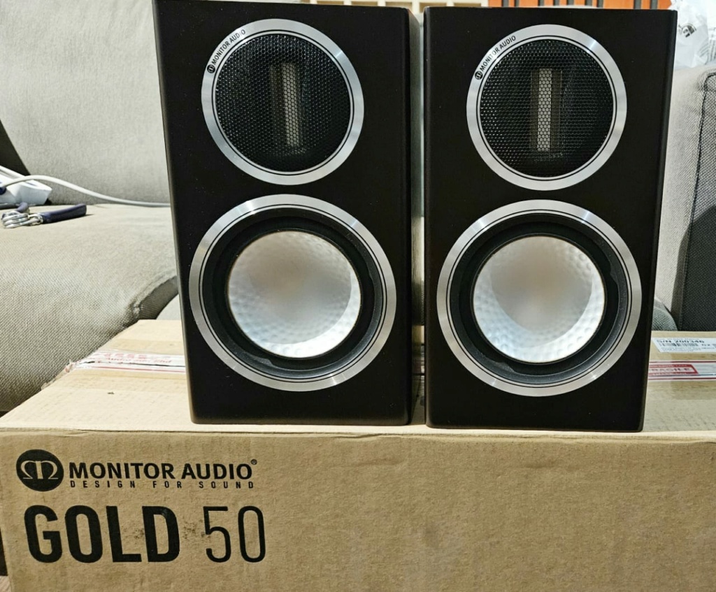 Monitor Audio Gold 50 Speakers (Dark Walnut) Monito14