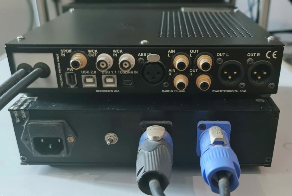 MYTEK Digital Stereo 192 - DSD DAC with External Power Supply Unit Mytekd12