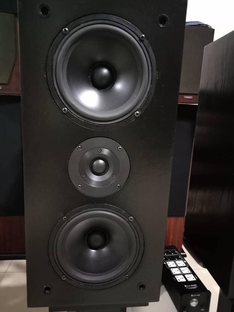 NCA Laboratories Studio Monitor Speakers  Model 616V - RARE N311