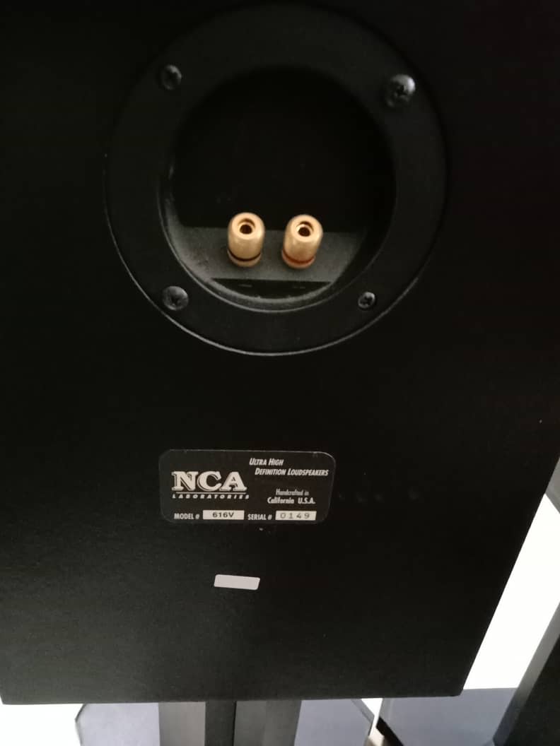 NCA Laboratories Studio Monitor Speakers  Model 616V - RARE N411