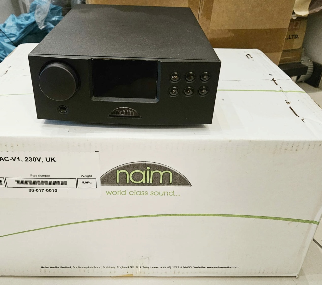 Naim DAC-V1 with Headphone Amp Naimda12