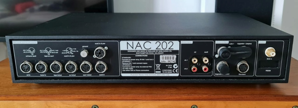 NAIM NAC-202 Pre-Amplifier and NAIM NAP-200 Power Amplifier Naimna20