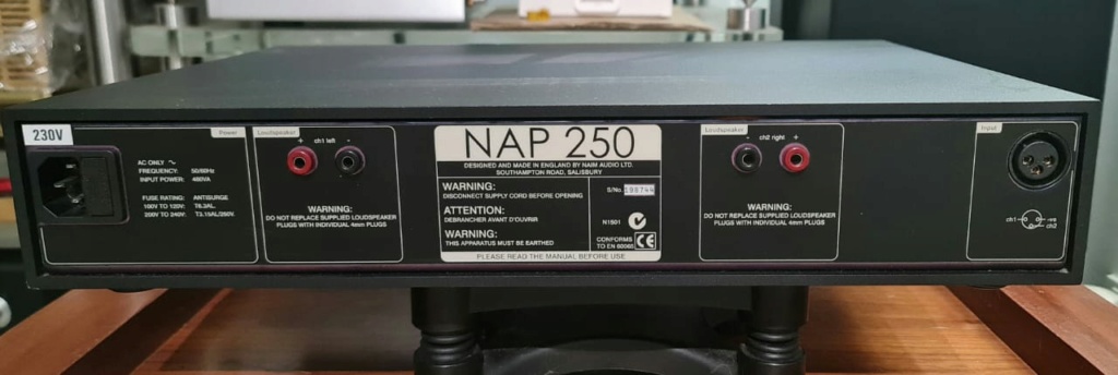 NAIM NAP250 Power Amplifier Naimna26