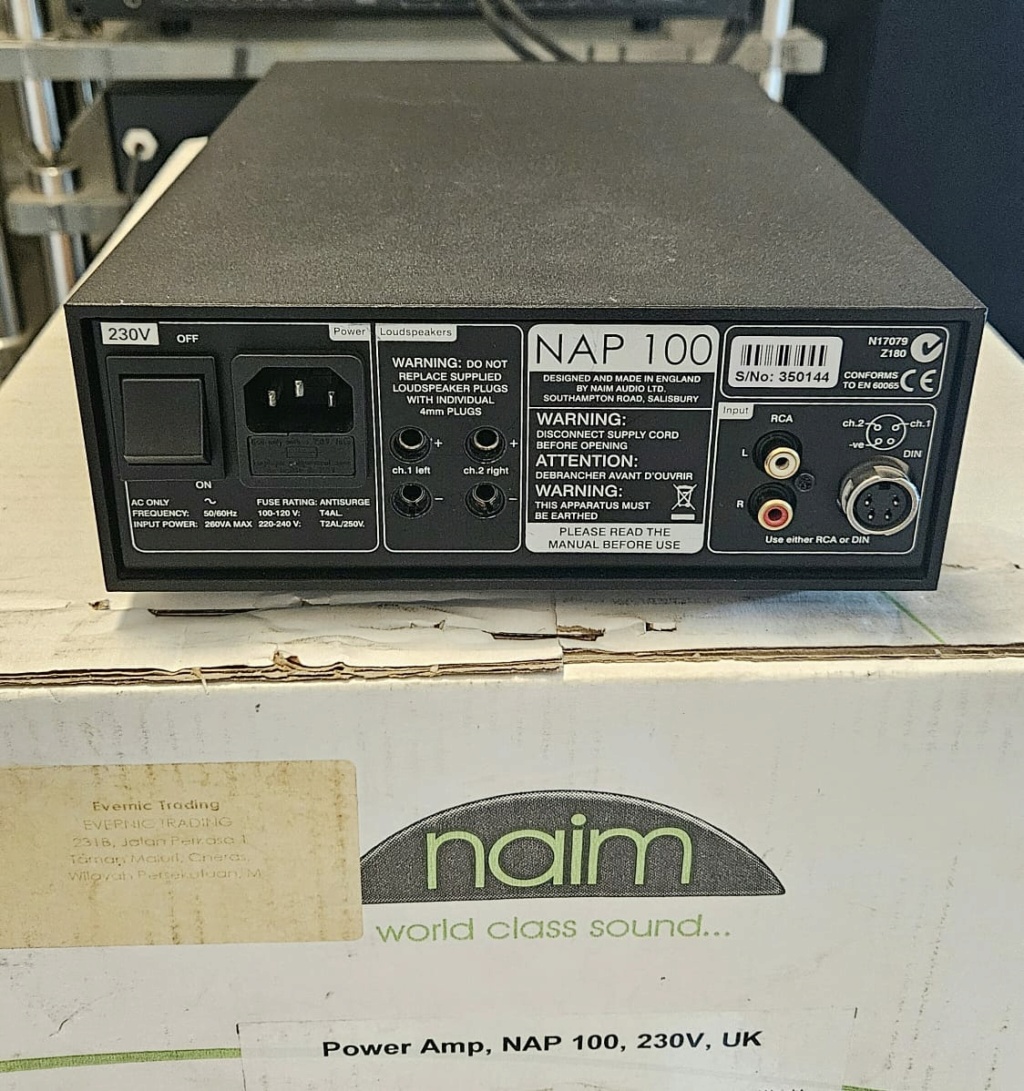 Naim Audio NAP 100 Power Amplifier Naimna29