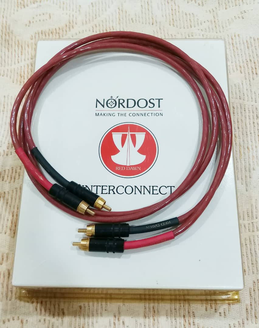 Nordost Red Dawn RCA Interconnect 1m pair