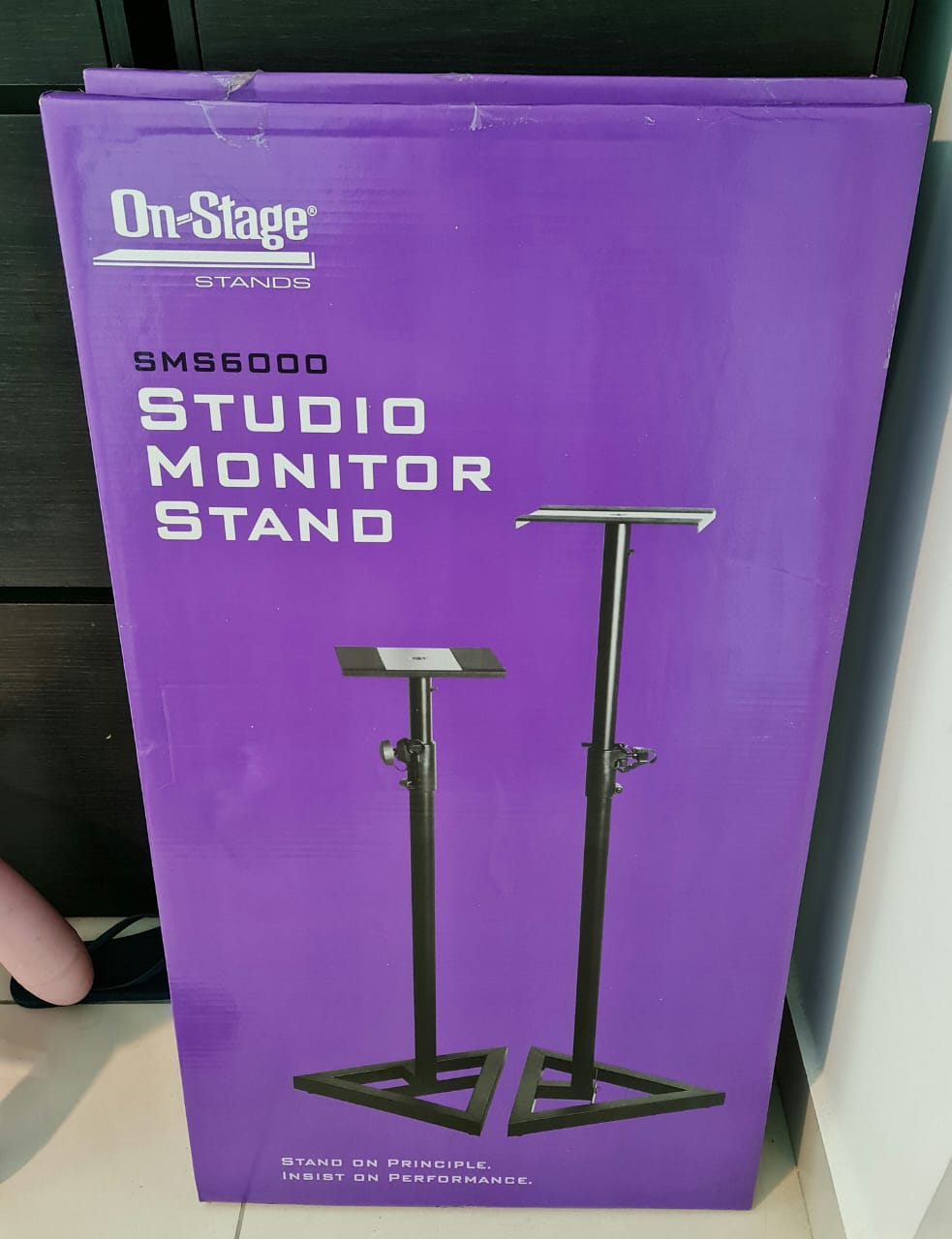 On-Stage Stands SMS6000-P Studio Monitor Stands Onstag11