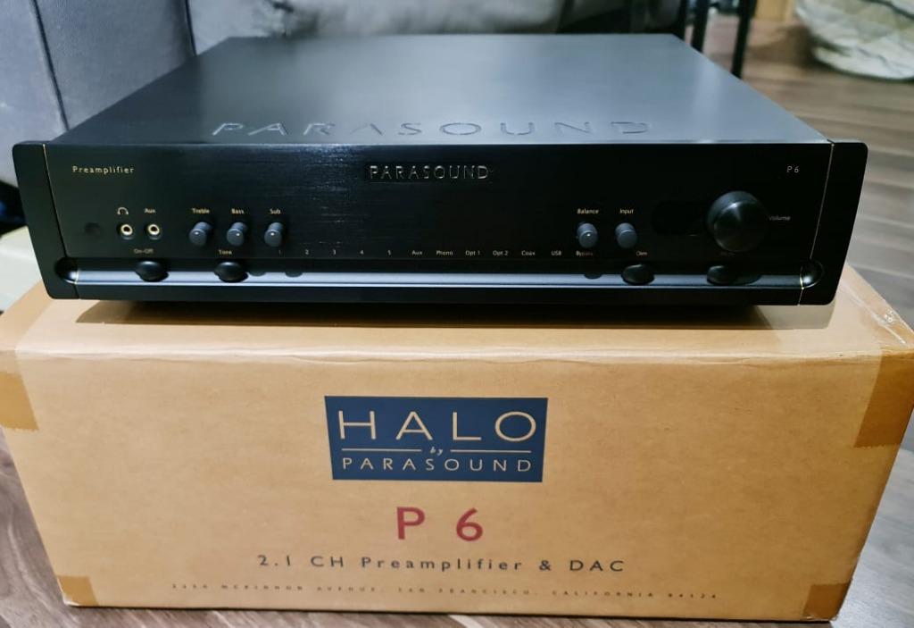 Parasound Halo P6 2.1 Channel Preamplifier & DAC Paraso45
