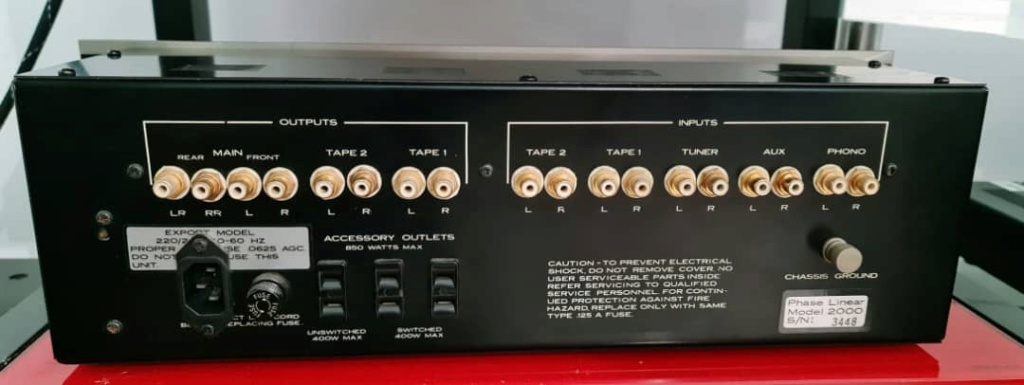 SOLD hase Linear 2000 Preamplifier Phasel10