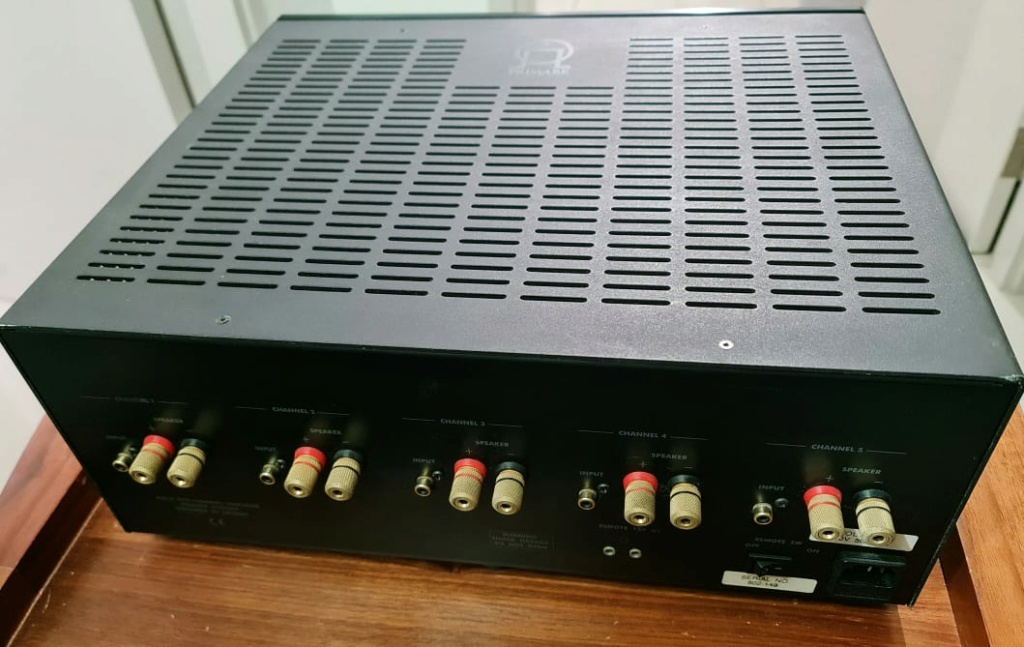 Primare A30.5 - 5 Channel Power Amplifier - 120W@8ohms Primar25