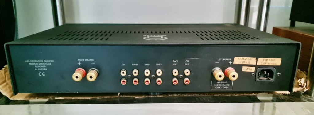 Primare A20 mk2 Integrated Amplifier Primare A20 mk2 Integrated Amplifier