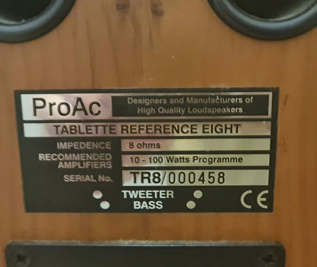 ProAc Reference 8 Speakers Proacr19