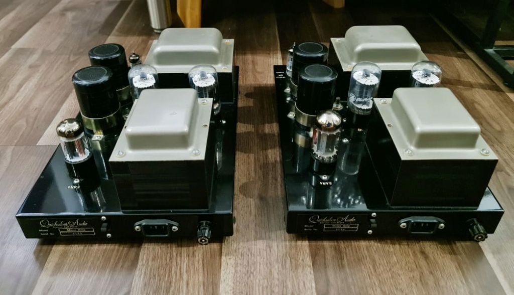 Quicksilver Audio 8417 Mono Block Tube Amplifiers Quicks10