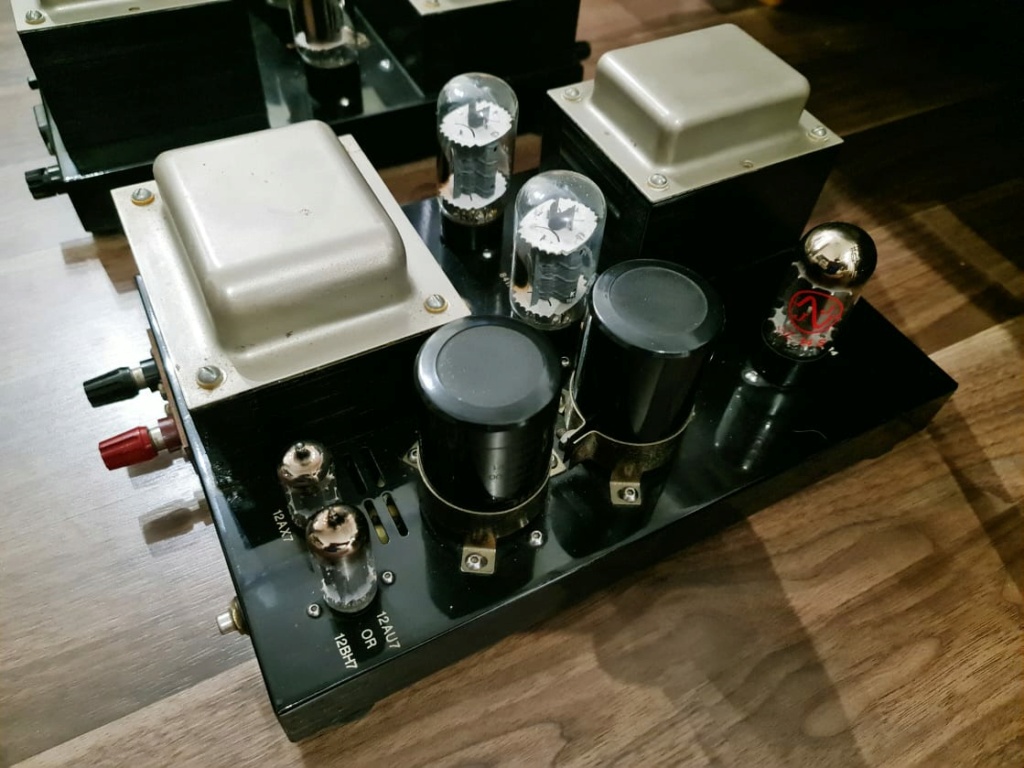 Quicksilver Audio 8417 Mono Block Tube Amplifiers Quicks15