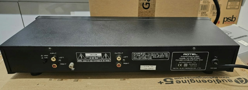Rotel RQ-970BX Moving-Magnet/Coil Phono Pre-Amplifier Rotelr10