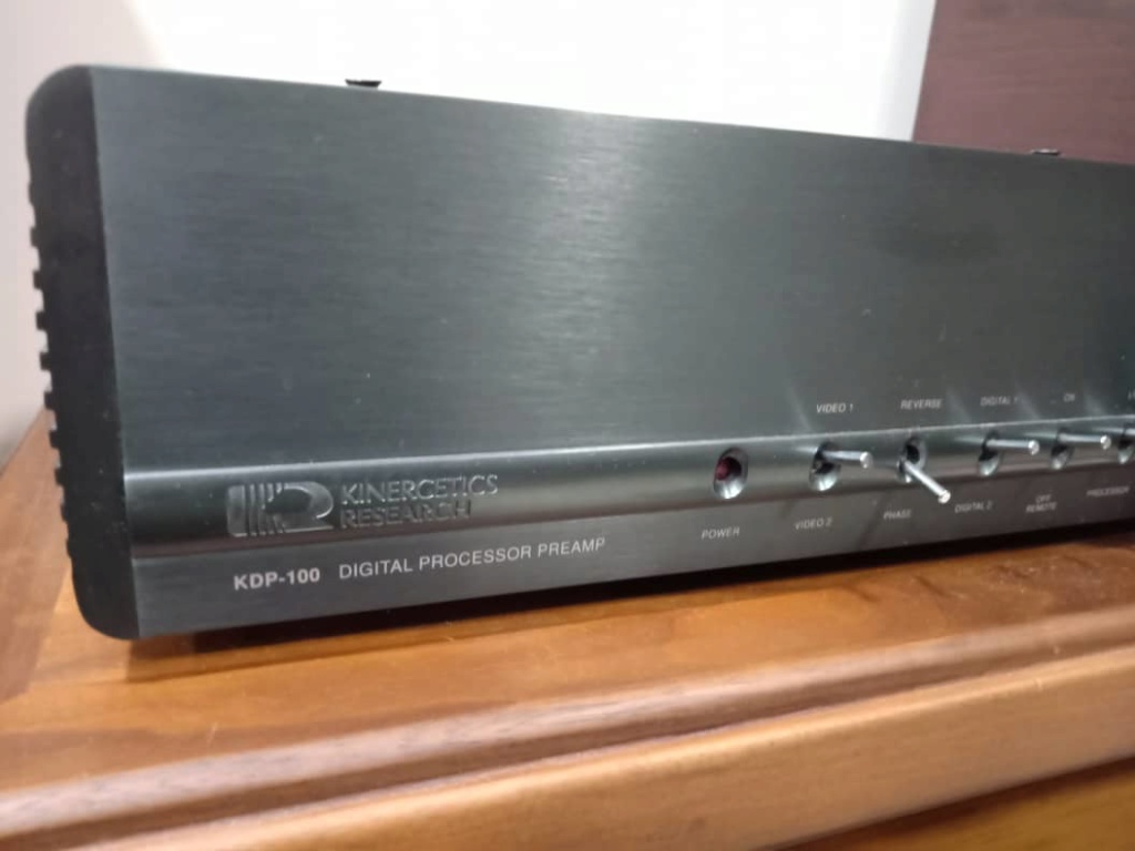 Kinergetics Research KDP-100 Platinum Series Preamplifier w/ Built in DAC S213