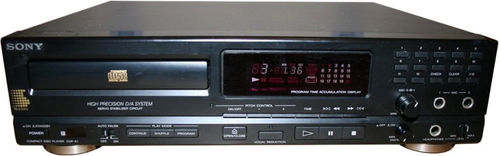 Sony CDP-K1 CD Player Sony113