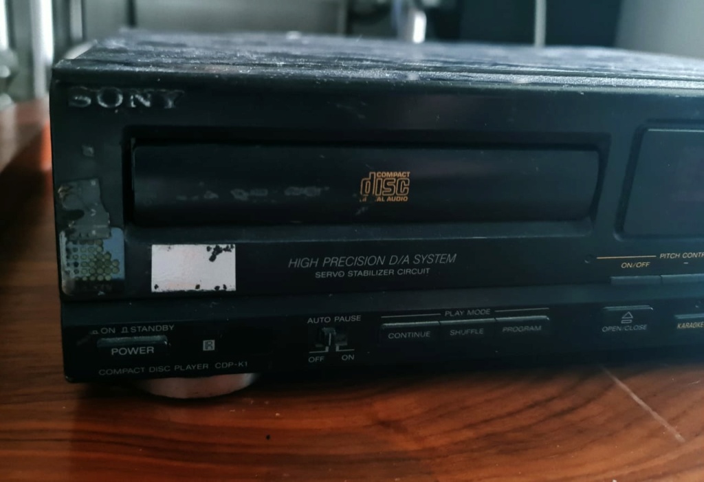 Sony CDP-K1 CD Player Sony311