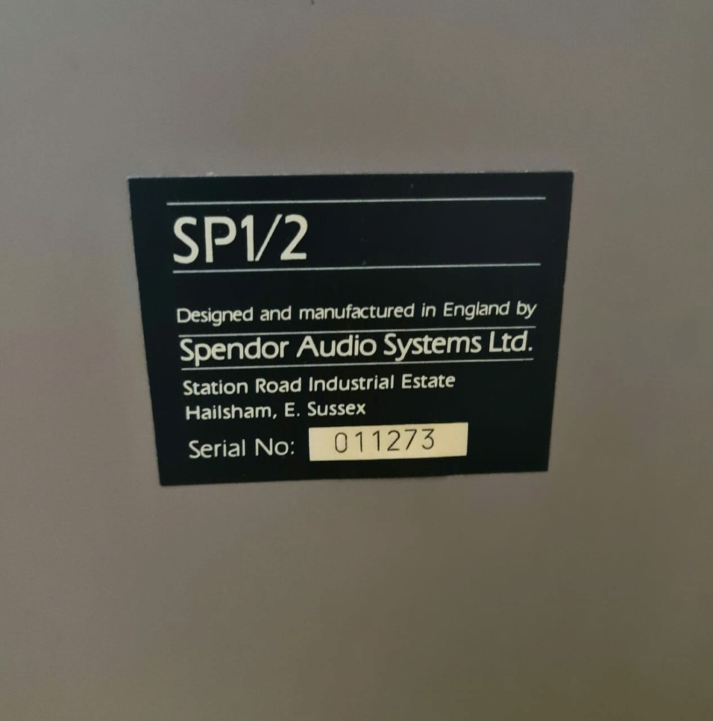 Spendor SP 1/2 Loudspeakers Spendo44