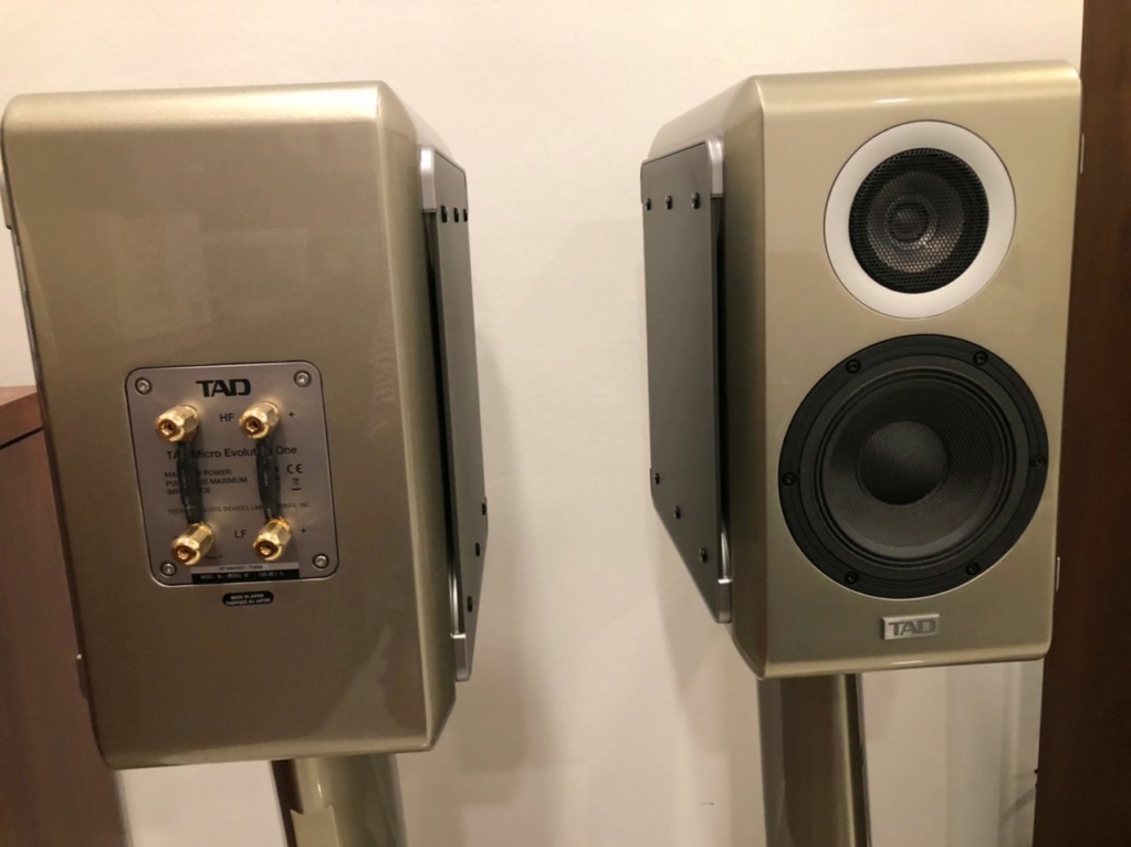  TAD Micro Evolution One Loudspeaker with Original Stands Tad611