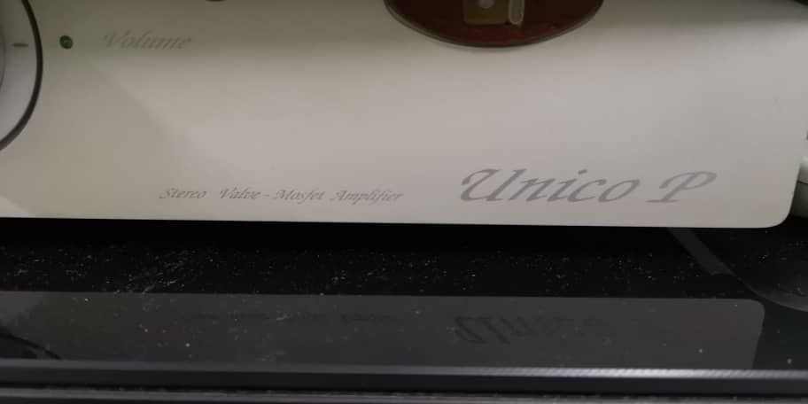 Unison Research Unico P Stereo Valve Mosfet Amplifier - Price Reduced Unico510