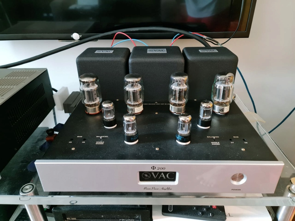 VAC Phi 200 Tube Stereo Power Amplifier - 110 WPC Vac110