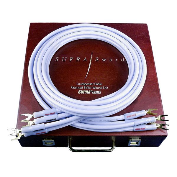 SOLD Supra Sword Loudspeaker Cables - 3m pair X135