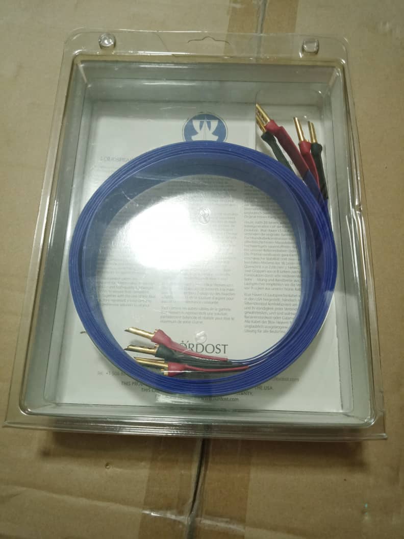 Nordost Blue Heaven LS Speaker Cable Banana Terminated - 2.5 Meters Pair X214