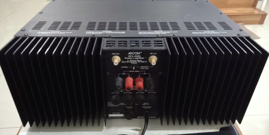 GFA555 II power amplifier