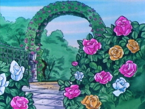 Paysages et fleurs dans les séries animées 1_cand11