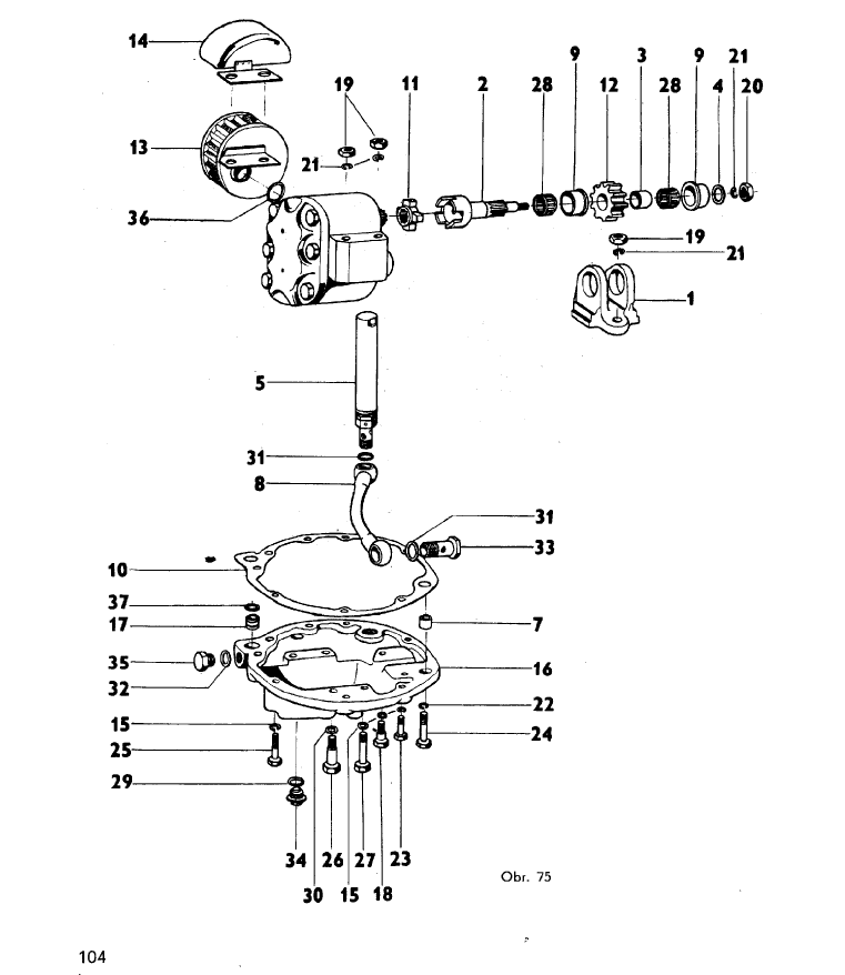 probleme frein zetor apres refection Ppe10