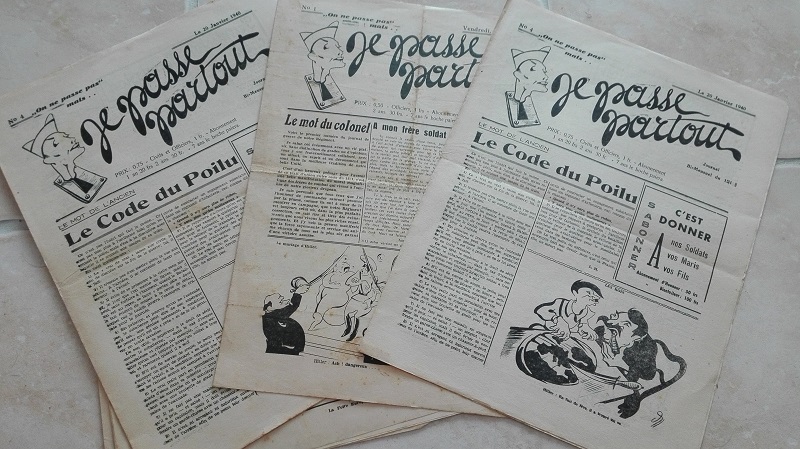 Journaux "Je passe partout" 02212