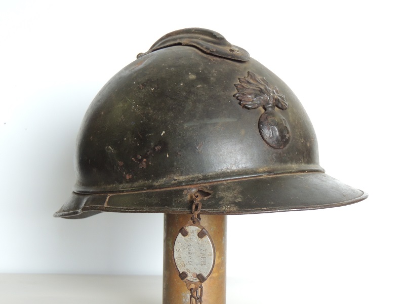 Le casque du soldat Robert Pezier Dscn0023