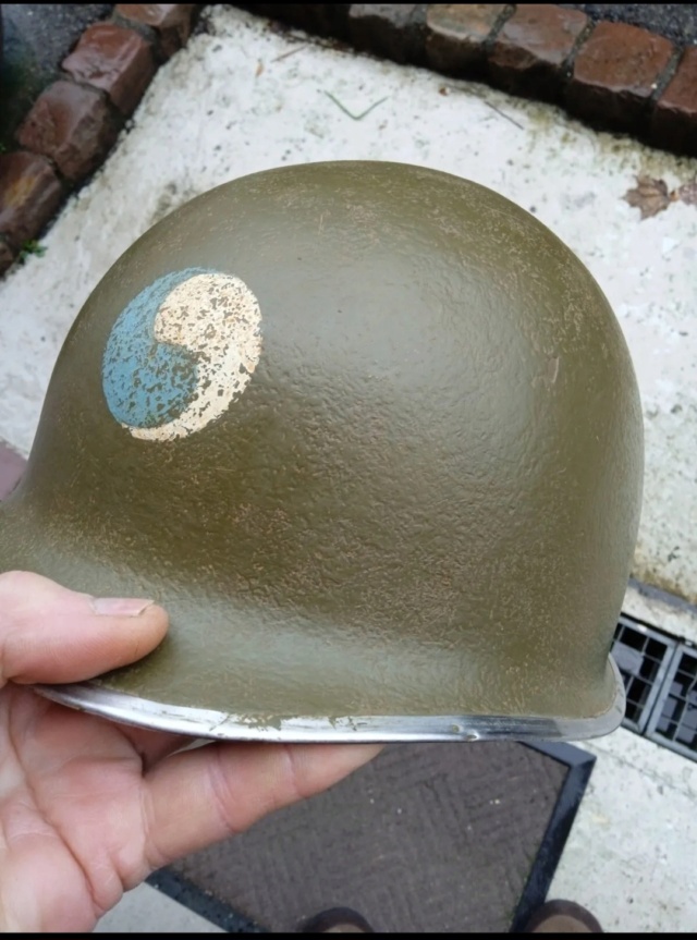 Casque US 29 Th Division infantry Screen34