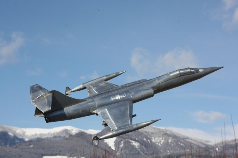 Metallflugzeugmodell   "Lockheed F-104 „Starfighter“ M 1:16   K800_i58