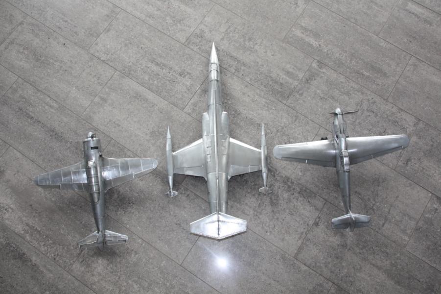 Metallflugzeugmodell F-104 Starfighter in 1/16,5 K800_i60