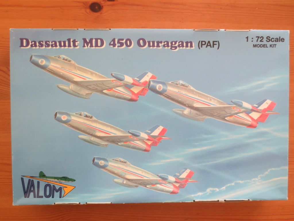 ouragan - Dassault MD 450 Ouragan - Cambraisis - PAF - Barougan - 1/72 - Valom Img_0841