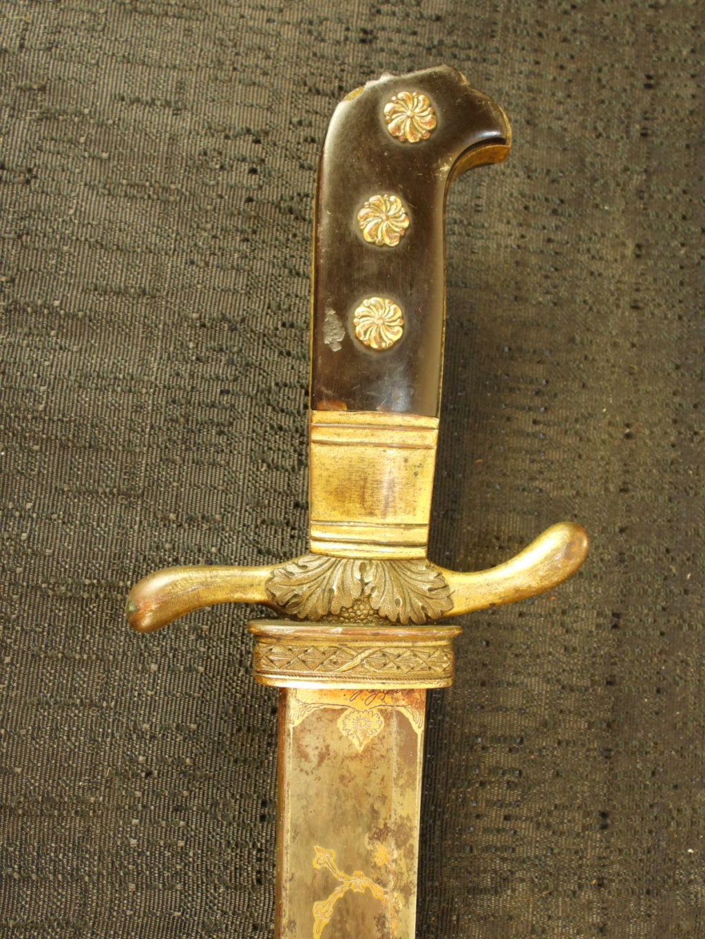 Dague de chasse allemande - "Hirschfanger" début XIXe siècle Dscn8540