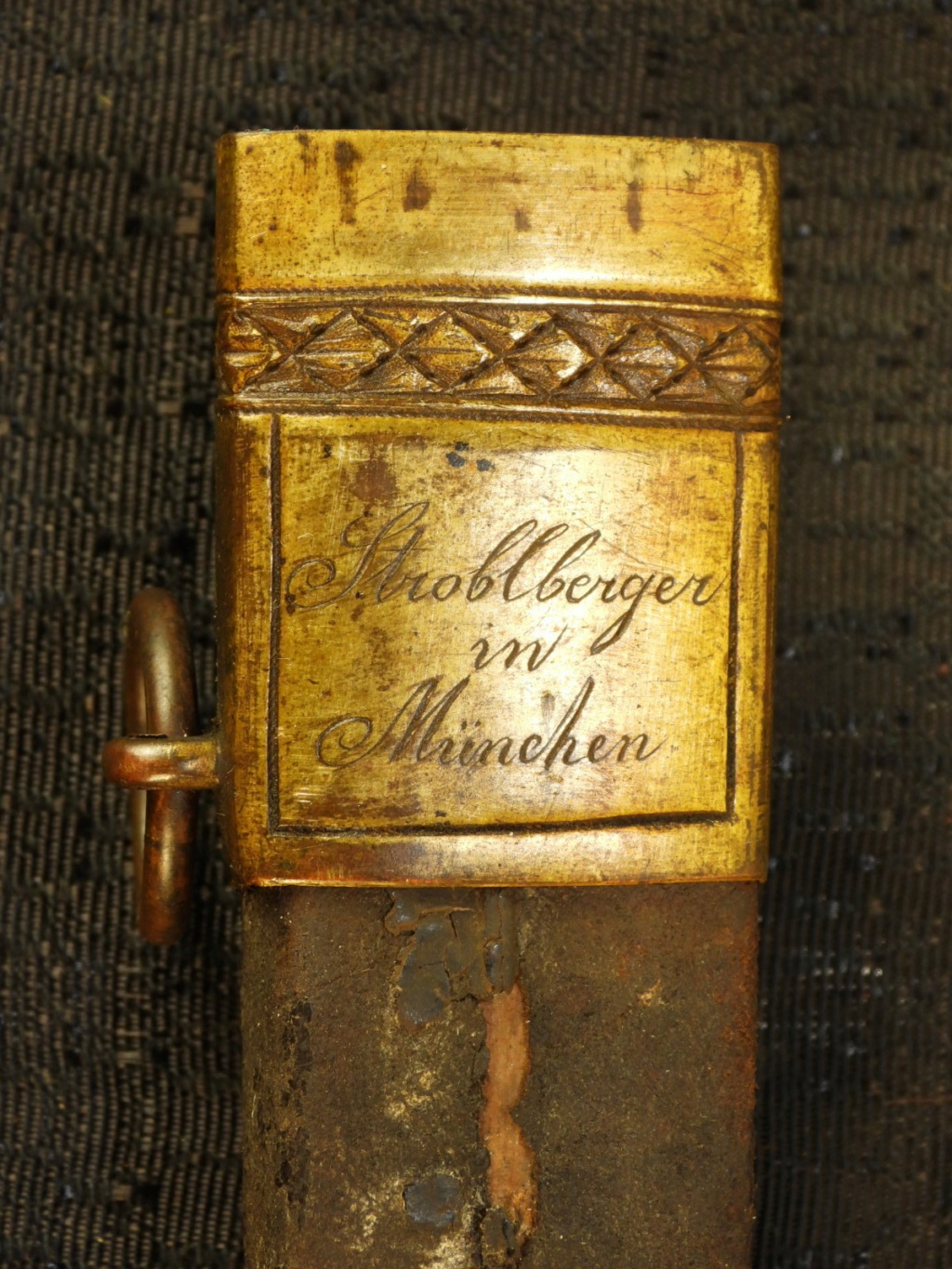 Dague de chasse allemande - "Hirschfanger" début XIXe siècle Dscn8558