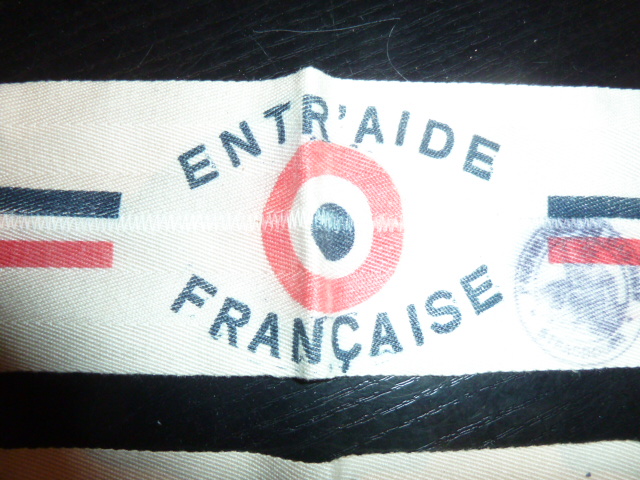 Brassard entraide française P1900426