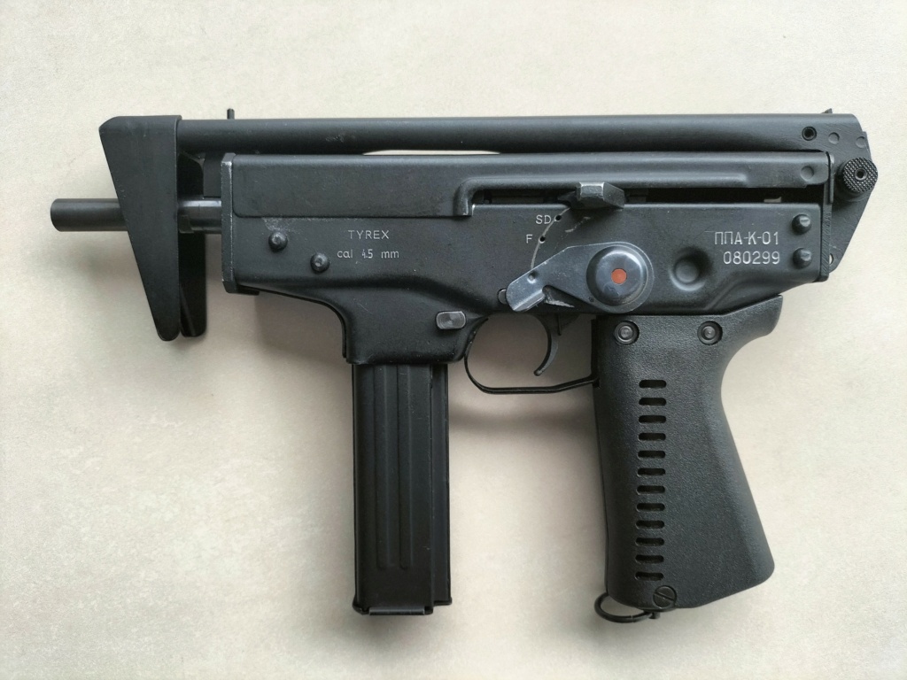 Пневматический пистолет-пулемёт ТиРэкс ППА-К-01/Pistolet-mitrailleur CO2 TyRex PPA-K-01 Img20734