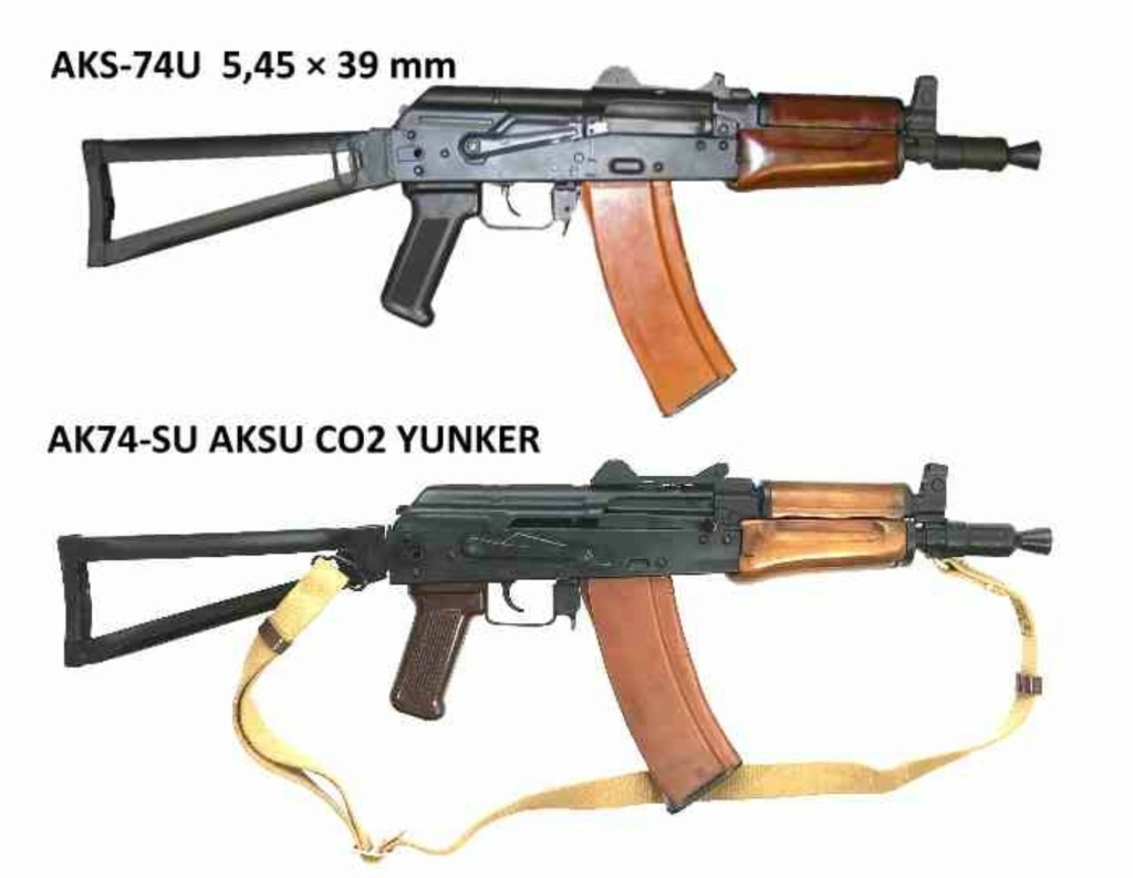 Un AKS-74U CO2 en 4,5 mm BB (made in Russia) Wfrg3410