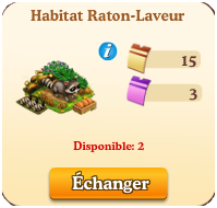Habitat Raton Laveur => Fourrure de Raton Laveur Sans_707