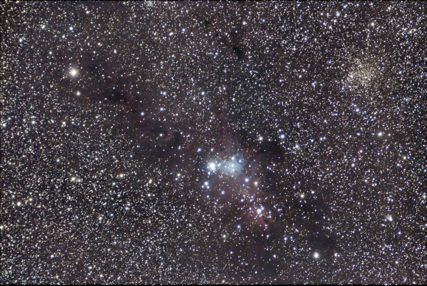 NGC 2264 et les nébuleuses Ngc22610