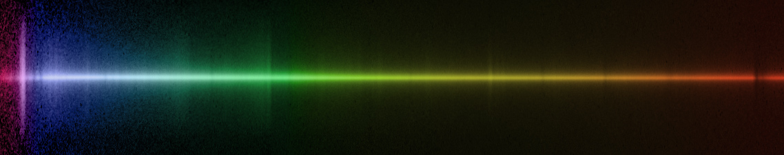 Spectre basse résolution de C/2022 E3 ZTF Spectr15