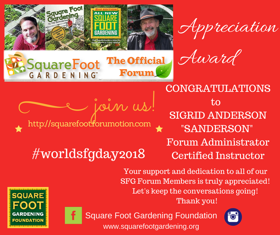 Congratulations Sigrid - World SFG Day 2018 Sfg_fo11
