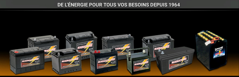 Batterie Magna Charge à décharge profonde Screen40