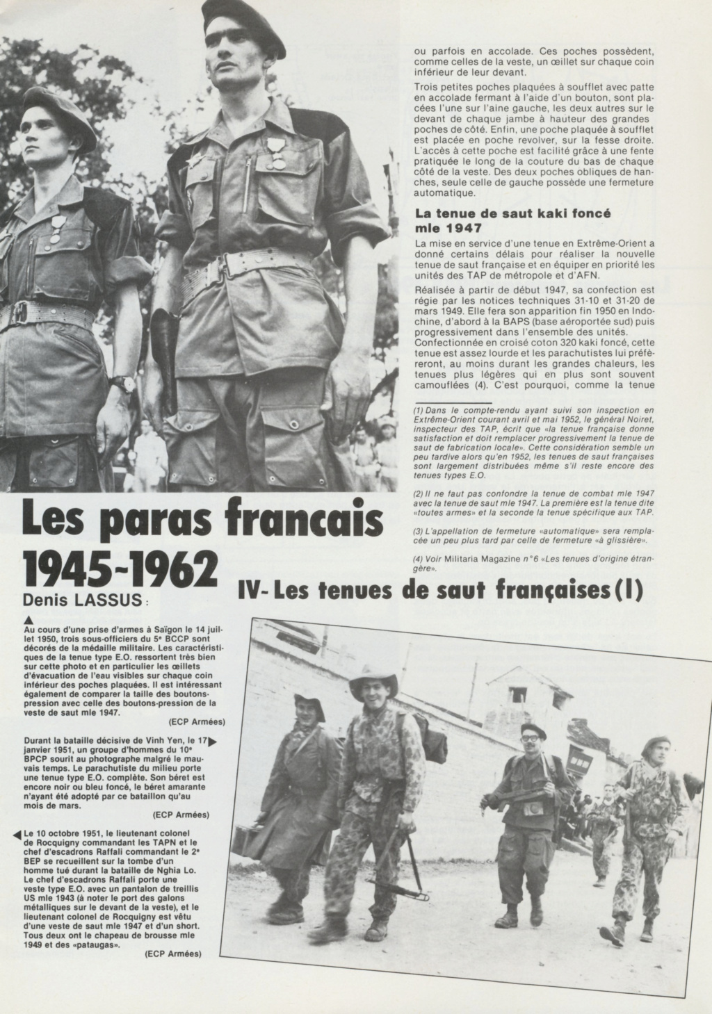 Tenues de saut française 1945-1962 0211