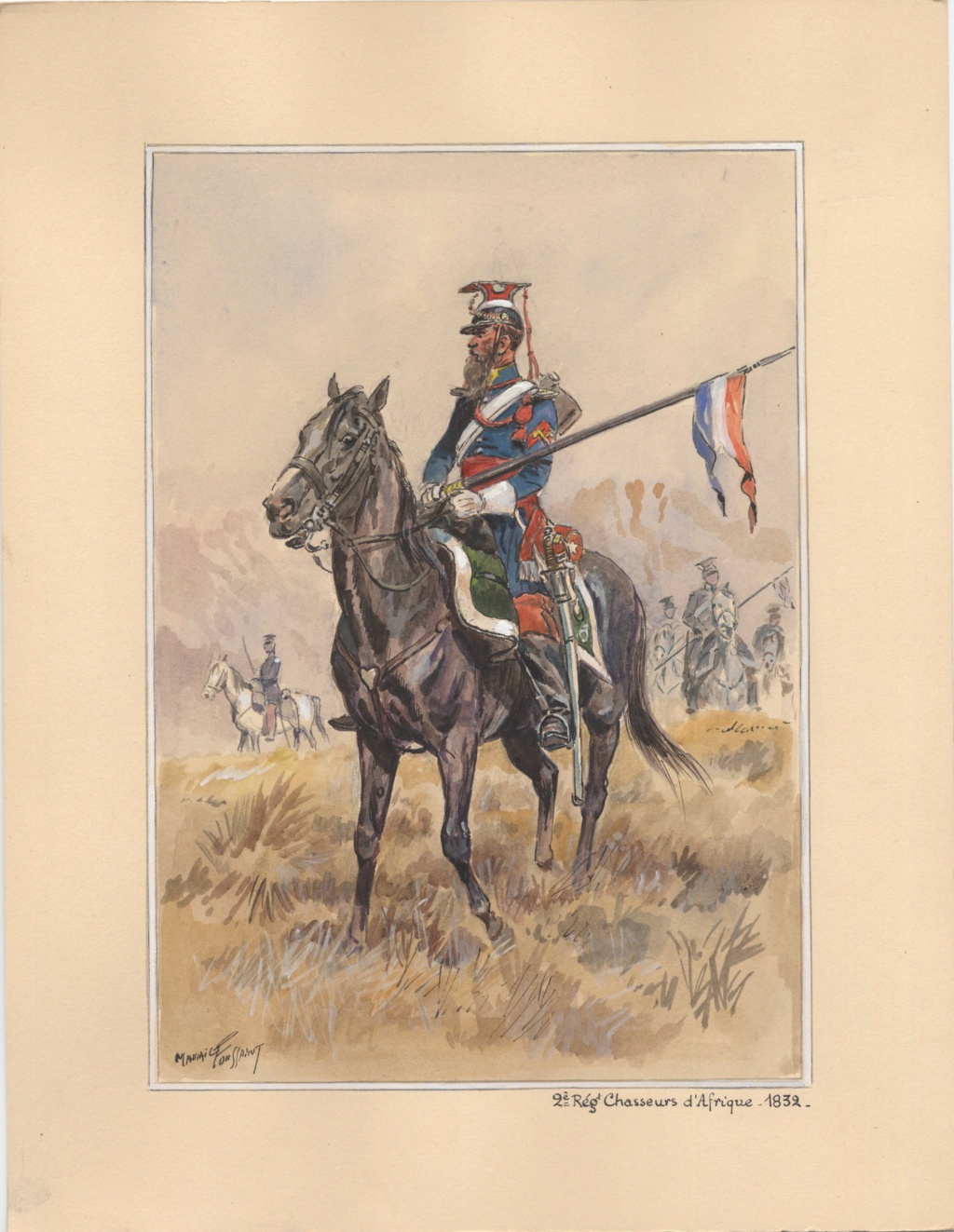 Planches uniformes Armée Française.... - Page 3 49275510