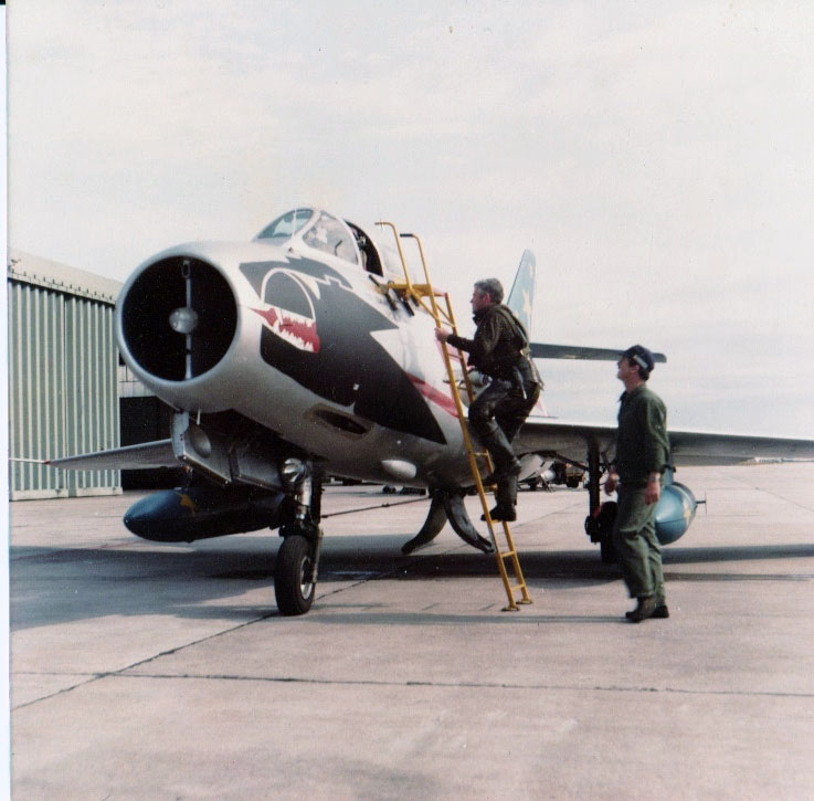 Mystère IVA en service dans l’armée de l’Air . Dassau10
